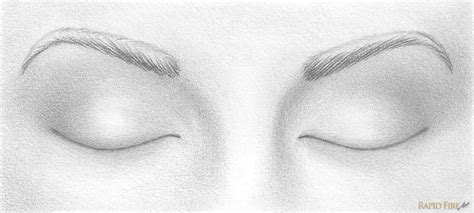 Drawings Of Eyes Closed - Fititnoora