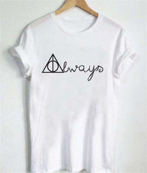 Unisex Premium Harry Potter Always Tshirt T-shirt Quotes