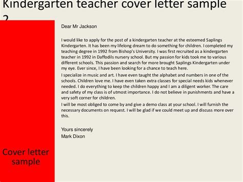 24+ Preschool Teacher Cover Letter Examples Tips - Gover