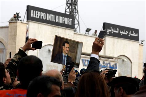 Syria's Aleppo airport receives first scheduled flight in eight years