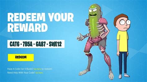 How To Get Pickle Rick Skin & Morty Skin FREE In Fortnite! (Unlock ...