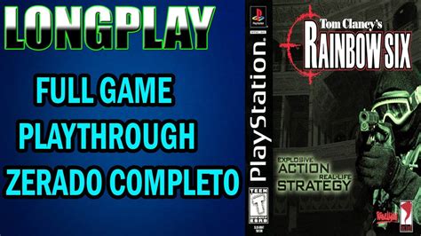 Longplay Tom Clancy's Rainbow Six [PS1] Full Game Playthrough Zerado Completo - YouTube