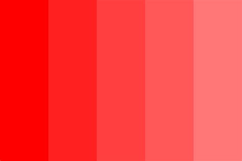red to pastel red pt2 Color Palette