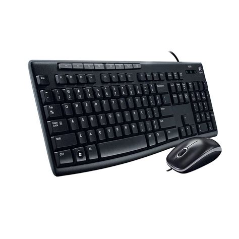 Amazon.com: Logitech Media Combo MK200 Full-Size Keyboard and High ...