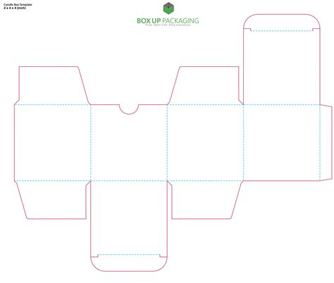 Custom Candle Box Template & Printing | Box Up Packaging