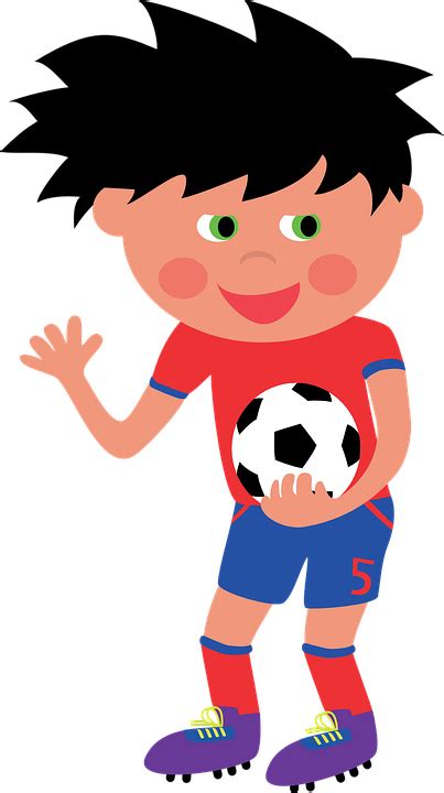 Download Football, Footballer, Ball. Royalty-Free Vector Graphic - Pixabay
