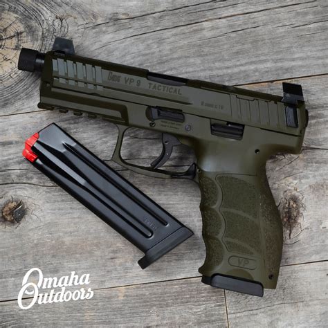 HK VP9 Tactical LE Optics Ready Full OD Green - Omaha Outdoors