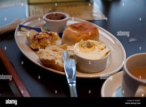 Devon cream tea hi-res stock photography and images - Alamy