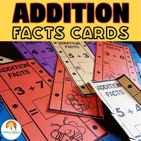 Addition Math Facts | Addition Facts Task Cards - Made By Teachers