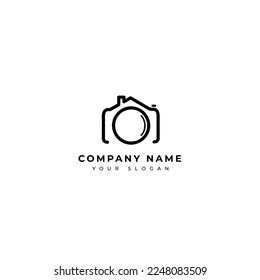 Real Estate Photography Logo Design Stock Vector (Royalty Free) 2248083509 | Shutterstock