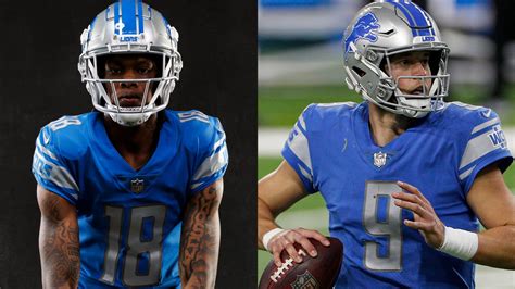 Lions rookie WR Jameson Williams to wear Matthew Stafford's No. 9 jersey