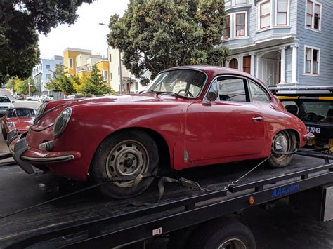 Porsche 356C Coupe Ruby Red For Sale California | Carplanet.com