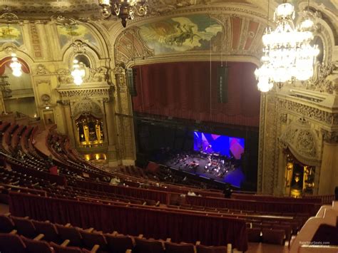 Chicago Theatre Seating Chart Balcony