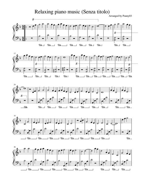 Relaxing Piano music Sheet music for Piano (Solo) | Musescore.com