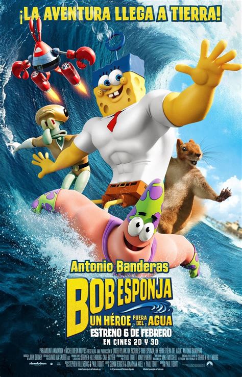 Bob Esponja: Un héroe fuera del agua - Película 2015 - SensaCine.com