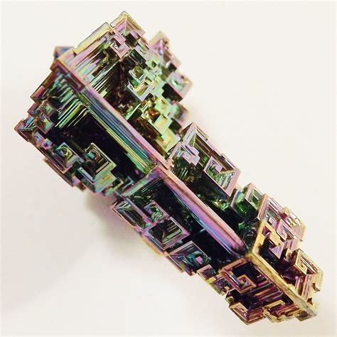 Bismuth, Bismuth crystal, Crystals and gemstones