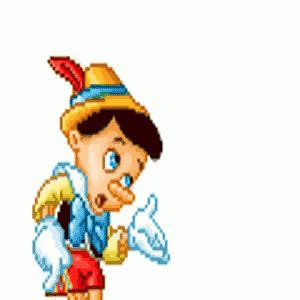 Pinocchio Lying GIF - Pinocchio Lying Long Nose - Discover & Share GIFs