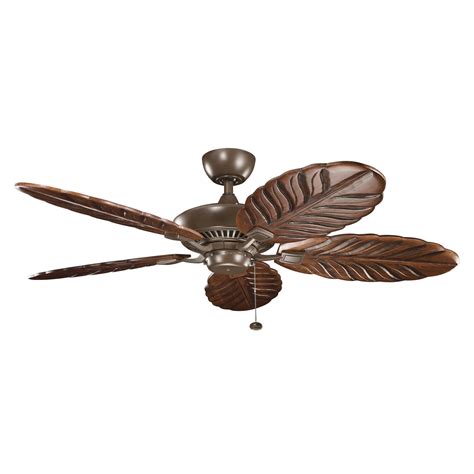 Kichler 320500 52" Indoor / Outdoor Ceiling Fan - Silver | eBay