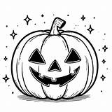 Jack O Lantern Printable coloring Page  Download Print Or Color sketch template