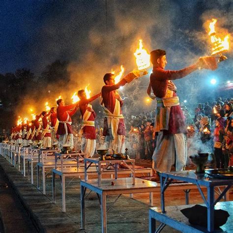 The most well known Ganga Aarti in Rishikesh is held on the banks of the river at Parmarth ...