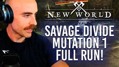 New World: Mutated Dungeons are INTENSE! (My First Run!) - Savage Divide M1 Full Run - YouTube