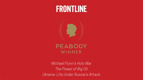 FRONTLINE | PBS | Official Site | Documentary Series