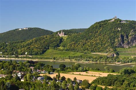 Drachenburg Castle, an elegant Palace with a magnificent Terrace ...