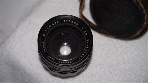 Vintage Sankyo Koki Camera Lens W-komura F33mm 1:2.5with - Etsy