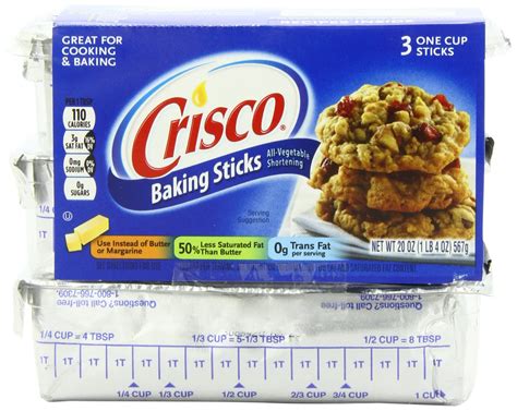 Buy Crisco Baking Sticks All Vegetable Shortening, 20 Ounce Online at ...