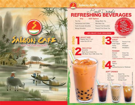 Menu – Saigon Cafe Atlanta Georgia