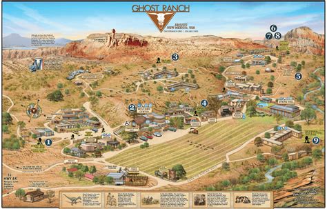 Map - Ghost Ranch