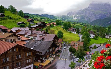 Grindelwald Switzerland 4k Wallpaper