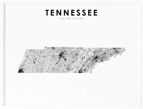 Tennessee Map With Cities and Highways: Travel With Ease