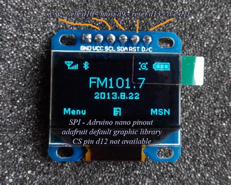 OLED display with 4-wire SPI mode, but without CS - Page 4 - Displays ...