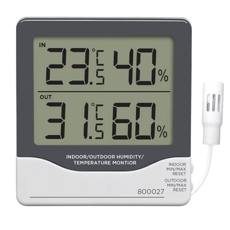 800027C - Remote Temperature/Humidity Monitor with Simultaneous Display with Certificate