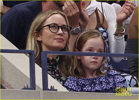 Emily Blunt & John Krasinski Attend U.S. Open 2023 Match with Their Two ...