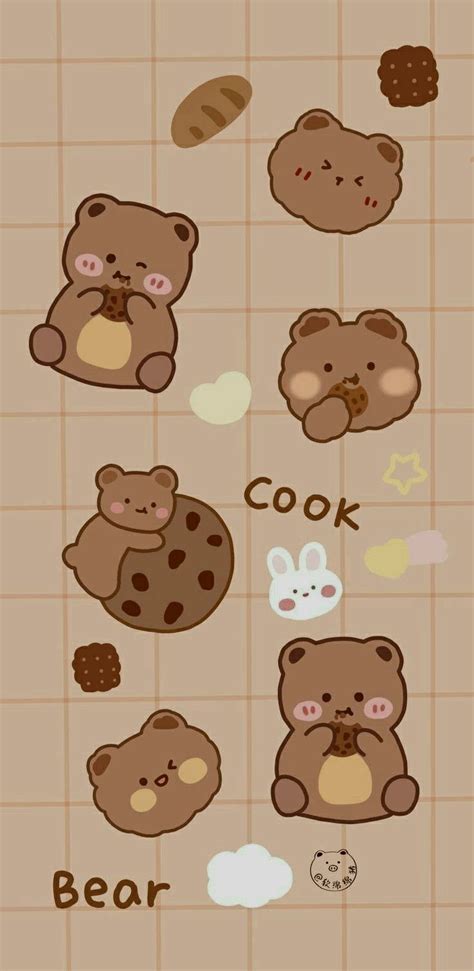 Iphone Wallpaper Kawaii, Wallpaper Doodle, Cute Panda Wallpaper, Cute Pastel Wallpaper, Phone ...