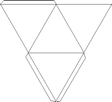 Prism and Pyramid Nets Lesson Plan Worksheet #3 - Triangular Pyramid ...