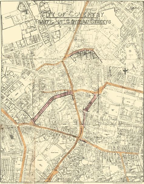 Historic Coventry - Scans of old maps