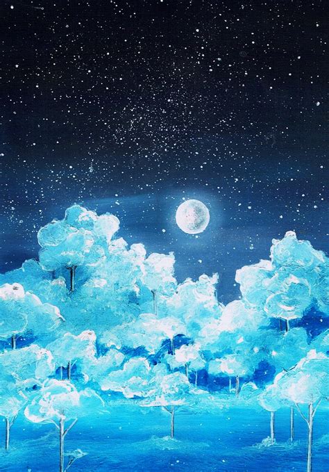 Moonlight forest by KaritaArt on DeviantArt