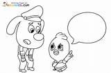 Sheriff Labrador Coloring Pages sketch template