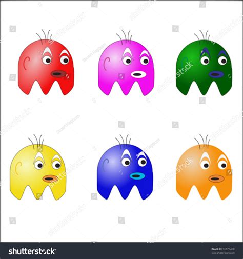 The Blob Cartoon Character Stock Vector Illustration 16876468 ...