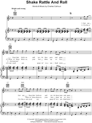 "Shake Rattle and Roll" Sheet Music - 16 Arrangements Available ...