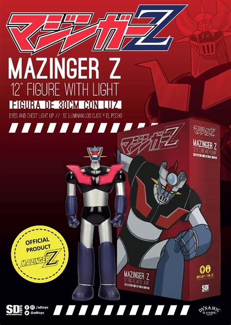 SD TOYS MAZINGER Z 30CM AF WITH LIGHTS ACTION FIGURE