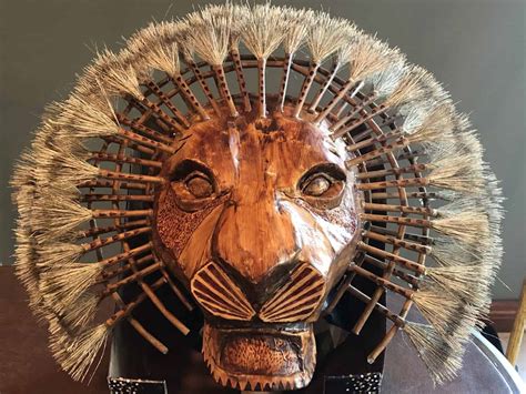 My Twist On Mufasa • Ultimate Paper Mache