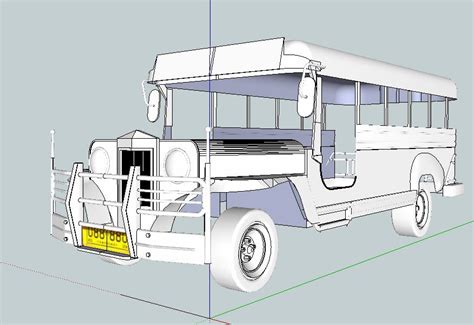 Jeepney Sketch at PaintingValley.com | Explore collection of Jeepney Sketch