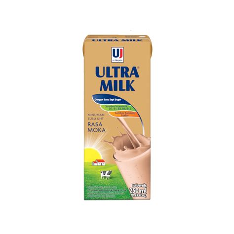 Ultra Milk Susu UHT Moka 12x250ml | Shopee Indonesia