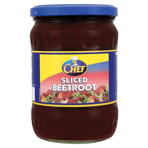 Chef Sliced Beetroot 525g - Centra