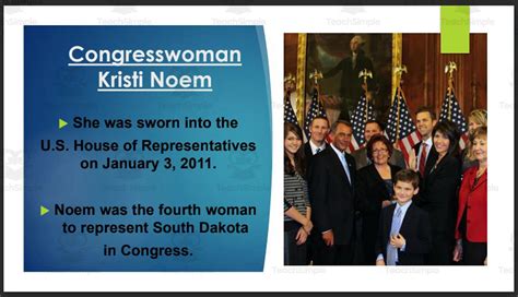 Governor Kristi Noem (SD) Biography PowerPoint by Teach Simple