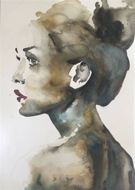 Be Inspired: 11.19.17 | Portrait painting, Portrait art, Watercolor ...